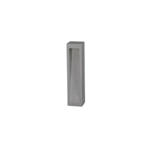 Lampadar exterior NovaLuce Barco ciment, sticla, gri, transparent, LED, 3000K, 6W, 450lm, IP65 - NL-9540208