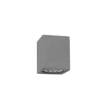 Aplica de perete exterioara NovaLuce Emile ciment, sticla, gri, LED, 3000K, 5W, 200lm, IP65 - NL-9540209