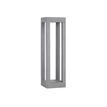 Lampadar exterior NovaLuce Bev ciment, sticla, gri, transparent, LED, 3000K, 5W, 200lm, IP65 - NL-9540216