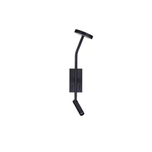 Aplica de perete NovaLuce LOGOS metal, negru, LED, 9W, 3000K,487 Lm - NL-9540250