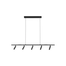 Pendul NovaLuce MANO metal, negru, LED, 13W, 3000K, 391 Lm - NL-9540273