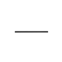 Sina magnetica NovaLuce SLIM metal, negru, 1m - 9550020
