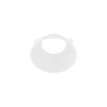Rama pentru spoturi incastrabile HOMER si WALL WASHER NovaLuce WALL WASHER plastic, alb - 9570013W