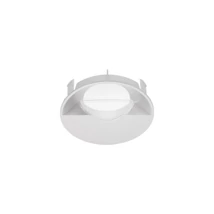Rama pentru spoturi incastrabile HOMER si WALL WASHER NovaLuce WALL WASHER plastic, argintiu - 9570014SS
