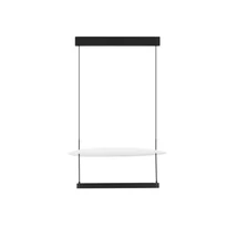 Pendul NovaLuce DIONA metal, plastic, negru, alb, LED Triac, 40W, 3000K, 2560 Lm - NL-9580672
