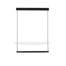 Pendul NovaLuce DIONA metal, plastic, negru, alb, LED Triac, 55W, 3000K, 3601 Lm - NL-9580673