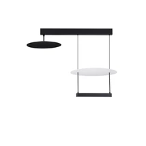 Pendul NovaLuce DIONA metal, plastic, negru, alb, LED Triac, 35W, 3000K, 2420 Lm - NL-9580678