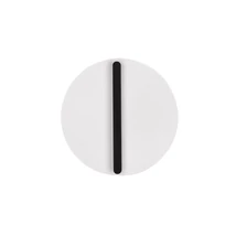 Aplica de perete NovaLuce NALU metal, negru, alb, LED, 20W, 1200lm, 3000K - NL-9580681