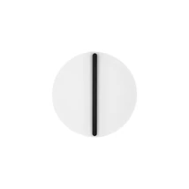Aplica de perete NovaLuce NALU metal, negru, alb, LED, 28W, 1680lm, 3000K - NL-9580682