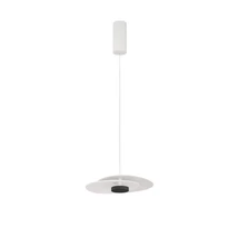 Pendul NovaLuce OLEA metal, alb, LED Triac, 16W, 3000K, 537 Lm - NL-9580694