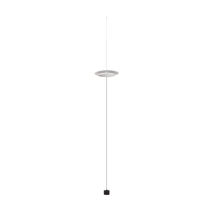 Lampadar NovaLuce OLOS metal, alb, negru, crom,  LED Triac, 21W, 3000K, 918 Lm - NL-9580702
