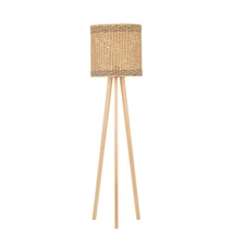 Lampadar NovaLuce PLETTE lemn, natural, maro, E27 - 9586528