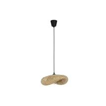 Pendul NovaLuce ADALINE natural, negru, galben, E27 - NL-9586537