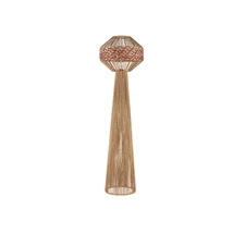 Lampadar NovaLuce MAPI natural, maro, rosu, E27 - NL-9586607