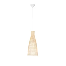 Pendul NovaLuce NIRO metal, natural, alb,  E27 - NL-9586619