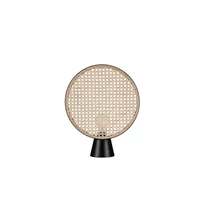 Veioza NovaLuce TIERA metal, natural, negru, maro, E27 - NL-9586627