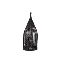 Veioza NovaLuce NAOS natural, negru, E27 - NL-9586630