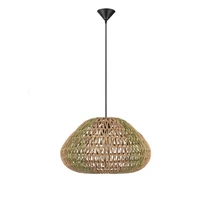 Pendul NovaLuce LAZO metal, franghie, negru, maro, verde,  E27 - NL-9586649