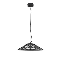 Pendul NovaLuce BRUME metal, sticla, negru, opac, LED, 15W, 3000K, 688 Lm - NL-9620149