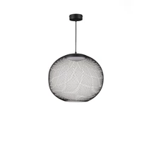 Pendul NovaLuce KINETIC metal, acril, negru,alb, LED, 24W, 3000K, 1080 Lm - NL-9620151