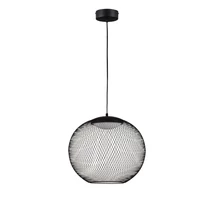 Pendul NovaLuce KINETIC metal, acril, negru,alb, LED, 19W, 3000K, 855 Lm - NL-9620152