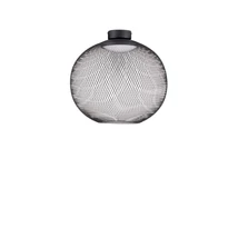 Aplica de tavan NovaLuce KINETIC metal, acril, negru,alb, LED, 23W, 3000K, 727 Lm - NL-9620154