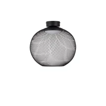 Aplica de tavan NovaLuce KINETIC metal, acril, negru,alb, LED, 19W, 3000K, 593 Lm - NL-9620155
