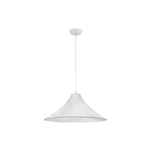 Pendul NovaLuce OKET metal, matase, plastic, alb, E27 - NL-9620166
