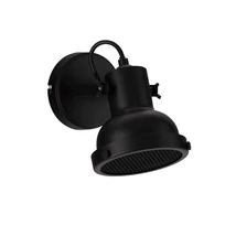 Aplica de perete NovaLuce RUVI metal, negru, GU10 - NL-9624103