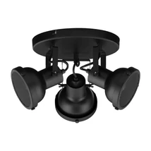 Plafoniera NovaLuce RUVI metal, negru, GU10 - NL-9624105