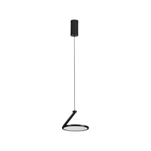Pendul NovaLuce OPI metal, acril, negru, LED, 14W, 3000K, 1085 Lm - NL-9695111