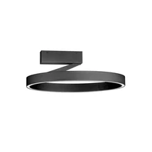 Plafoniera NovaLuce ADALIZ metal, silicon, negru, LED, 47W, 2700-4000K, 2062 Lm - NL-9695125