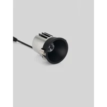 Spot incastrat NovaLuce SANCO metal, negru, LED, 10W, 3000K, 775 Lm - NL-9695135