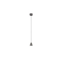 Pendul NovaLuce IRMOS metal, negru, LED, 5W, 371lm, 3000K - NL-9695155