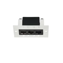 Spot incastrat NovaLuce CANON metal, negru, LED, 6W, 3000K, 310 Lm - NL-9695180