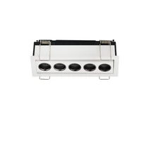 Spot incastrat NovaLuce CANON metal, alb, LED, 8W, 3000K, 401 Lm - NL-9695189