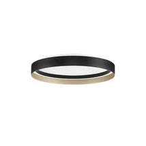 Plafoniera NovaLuce LUMIA metal, silicon, negru, sampanie, LED, 59W, 2700-4000K, 2722 Lm - NL-9695195