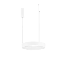 Pendul NovaLuce LUMIA metal, silicon, alb, LED, 39W, 27000-4000K, 1521 Lm - NL-9695196