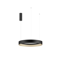 Pendul NovaLuce LUMIA metal, silicon, negru, auriu, sampanie, LED, 48W, 27000-4000K, 2101 Lm - NL-9695199