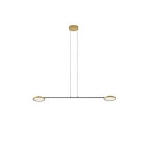 Pendul NovaLuce SCOPE metal, auriu, LED, 3000K, 19W, 1880lm - NL-9695253