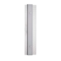 Aplica de perete NovaLuce PAULINE metal, sticla, argintiu, transparent, LED, 3000K, 15W, 1187lm - NL-9695265