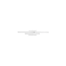Aplica de perete pentru baie NovaLuce ATOM metal, acril, alb, LED, 14W, 1580lm, 4000K, IP44 - NL-9695268