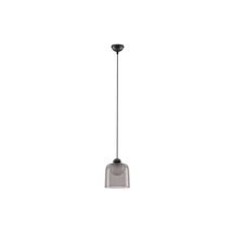 Pendul NovaLuce DIONE metal, sticla, negru, fumuriu, LED, 5W, 205lm, 3000K - NL-9695271