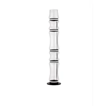 Lampadar NovaLuce ANAPNOE metal, sticla, plastic, negru, transparent, LED, 46W, 3000K, 965 Lm - NL-9695283