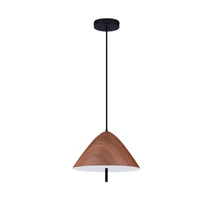 Pendul NovaLuce OROS metal, acril, maro, negru, alb, LED, 17W, 3000K, 917 Lm - NL-9695290