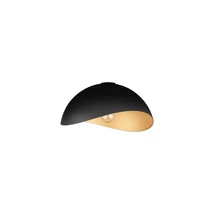 Aplica de tavan NovaLuce OPSI metal, negru, auriu, E27 - NL-9695302