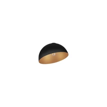 Aplica de tavan NovaLuce ONIA metal, negru, auriu, E27 - NL-9695311