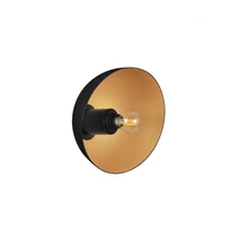 Aplica de perete NovaLuce ONIA metal, negru, auriu, E14 - NL-9695317