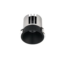 Spot incastrat NovaLuce SANCO metal, negru, LED, 10W, 4000K, 780 Lm - NL-9695327
