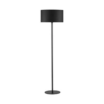 Lampadar NovaLuce SIBNIA metal, textil, negru, E27 - NL-9695331